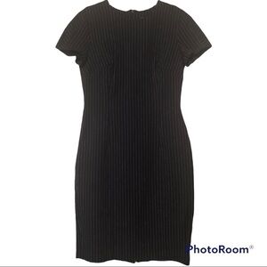 Banana Republic pinstriped denim dress